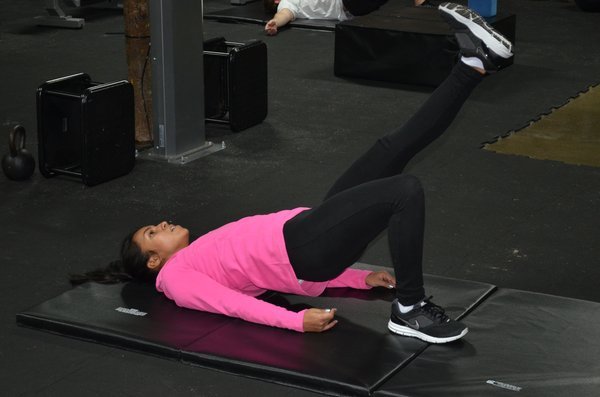 Training session — structural work in progress